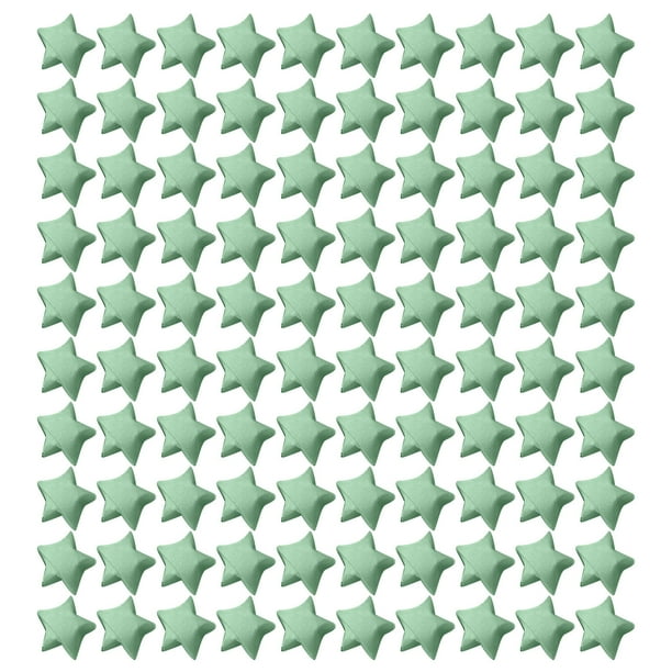 Manualidades de Estrellas de Papel para Hacer Tú Mismo, Set de 100 Estrellas, Material Colorido para Manualidades, Perfecto para Regalos de Navidad, Decoraciones Navideñas, Decoración de Fiestas, Div