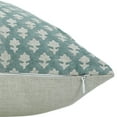 thumbnail image 6 of Elegant Pure Linen Pillow Covers with Hand Block Print By Fabdivine, 18X18, Throw Pillowcase Cushion Cover with Zipper for Sofa, Couch, Home Décor, Outdoor, Farmhouse, Living Room, Pink City Jaal, 6 of 8
