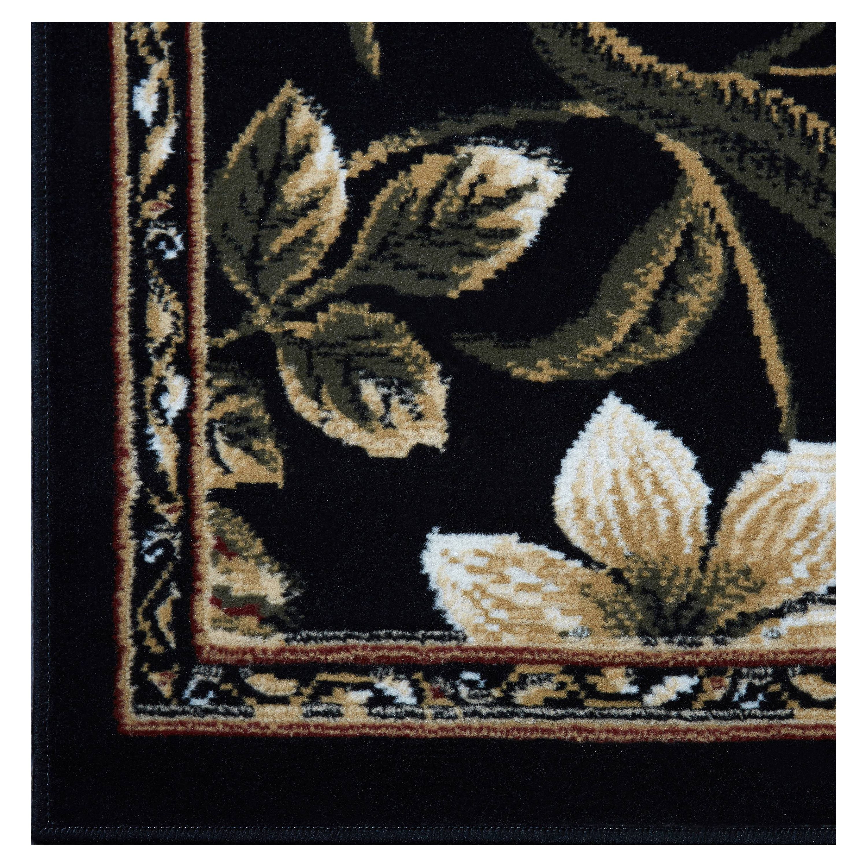 Home Dynamix Area Rugs: Optimum Rug: 11029-450 Black: 1'9"x7'2" Runner