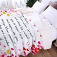 thumbnail image 6 of Sister Gifts Blanket,Sister Heart Blanket Gifts from Sister or Brother,Sister Birthday Gifts,I Love You Sister Blanket Gifts for Sister,Soft Cozy Flannel Throw Blanket 50"x40", 6 of 6