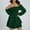 Dark Green, variant on Dress Women Off Shoulde Long Sleeve A Line Dresses Fall Outfits Valentines Dress for Women Holiday Party Dress