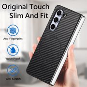 Magnetic Case for Samsung Galaxy Z Fold 5, [Compatible with MagSafe] Military Grade Drop Shockproof Anti-Scratch [Wireless Charging] Phone Case for Samsung Galaxy Z Fold 5,Black