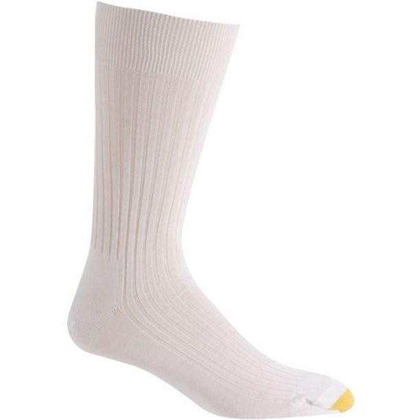 GOLDTOE Gold Toe English Ribbed Lisle NonElastic Top Sock Walmart