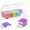 1 Pack 24 Pcs, variant on Clear Plastic Bead Organizer Box with Hinged Lid & Labels, Craft Storage Containers for Jewelry Beads Screws Small Parts, Choice of 12/24/30/60/90 Pcs, 1/2/3 Pack, Big30 Option
