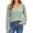 I Green, variant on UVN Blouses for Women Dressy Lace Long Sleeve Shirts Fall Casual V Neck Tunic Tops