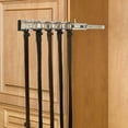 thumbnail image 2 of Rev-A-Shelf BRC-12SN 12-Inch Wall Mounted Pullout Belt Rack Organizer, Nickel, 2 of 8