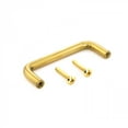 thumbnail image 5 of Cabinet Pull Bright Solid Brass Plain 3" | Renovator's Supply, 5 of 7