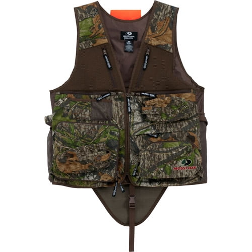 Mossy Oak Turkey Vest with Cushioned Seat and External Pocket