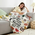 thumbnail image 3 of Christian Gifts for Women Blanket Faith Bible Religious Gifts Christian Inspirational Blankets Ultra Soft Flannel Throw Blanket 50"x40", 3 of 7