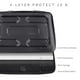 thumbnail image 5 of DOMISO Funda para ordinador Resistente a los Golpes de 17 Pulgadas Funda Protectora con asa Compatible con 17,3 Notebook/DELL Inspiron 17/HP Pavilion/Lenovo ideapad/ASUS/Acer/HP/Alienware 17,Negro, 5 of 5