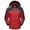 Red, variant on QHFBli Men's Denim Jacket with Sherpa Lining Men's Denim Jacket Winter Fashion Trend Lapel Daily Casual Utility Outerwear Coat Red XXXXXL