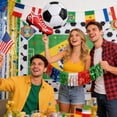 thumbnail image 6 of World Cup 2026 Soccer Themed Party Decoration Set, Soccer Balloons and Shoe Inflatable Models, Sports Game Day Photo Props, Festive Soccer Meet and Birthday Party Decor, 29.5*18.9in, Red, 6 of 6