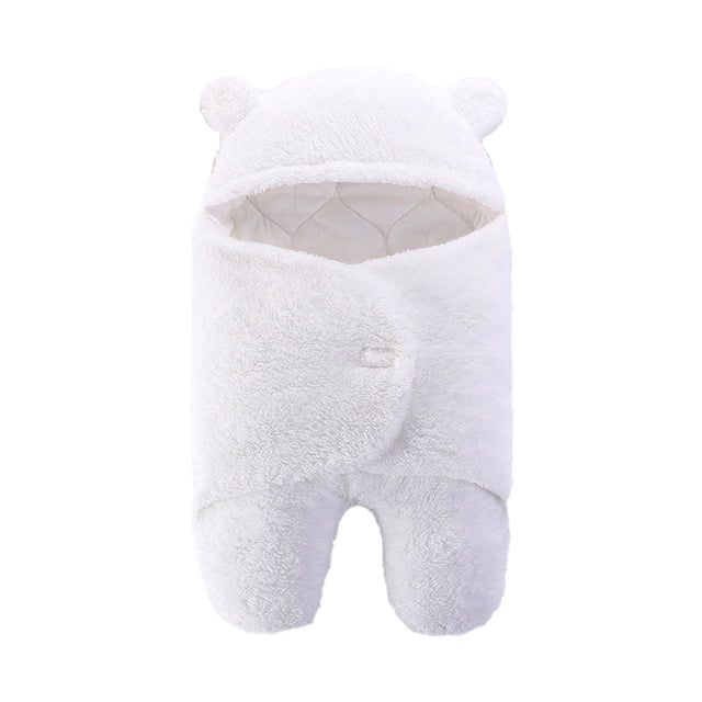 Los sacos de dormir Laklulu están disponibles para los recién nacidos que salen en otoño.,blanco
