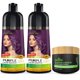 thumbnail image 1 of Combo Pack - Herbishh Purple Dye Shampoo for Gray Hair + Argan Intense Hair Mask - Long-lasting Color - Stimulates Dry, Frizzy Hair - 500 Ml, 1 of 7