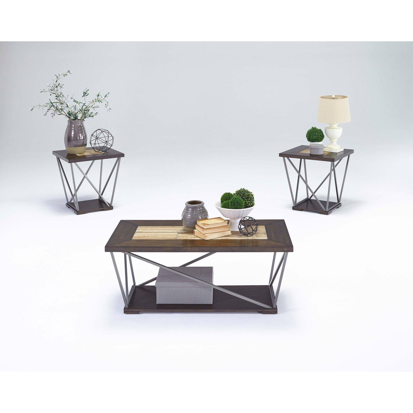 Progressive Furniture South Bay 3 Piece Coffee Table Set