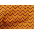 thumbnail image 4 of oneOone Tissu Popeline de Coton Chevron Ikat Imprimé au Mètre 42 Pouces de Large, 4 of 4