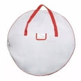thumbnail image 2 of Christmas Xmas Wreath Storage Bag with Handles for 25" 30" 36" Wreath Clean up, 2 of 5