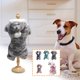 thumbnail image 5 of Pijama con capucha de forro polar súper suave para mascotas, pijama para perros pequeños y gatos, jersey, pijama para perros pequeños, mono con capucha para cachorros, mono cálido de invierno, abrigo,, 5 of 5