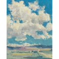 thumbnail image 3 of Eanger Irving Couse 15x18 Black Modern Framed Museum Art Print Titled - Over the Taos Valley (circa 1926), 3 of 5