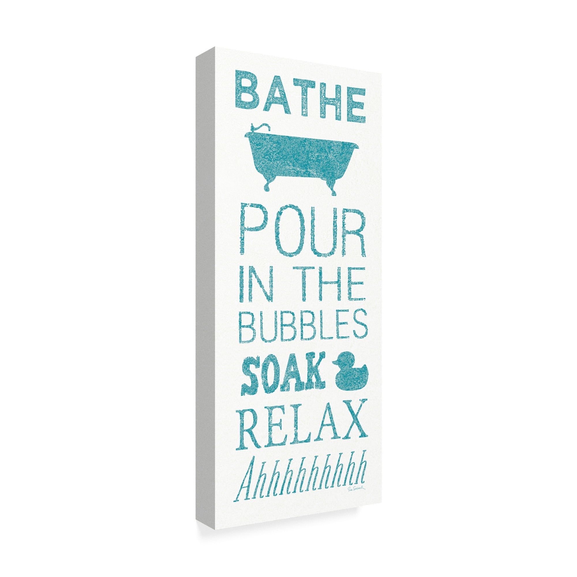 Trademark Fine Art 'Hand Towel Bath' Canvas Art by Sue Schlabach