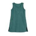 thumbnail image 4 of GJSYRH Girls Eyelet Swimsuit Cover Up Kids Casual Sleeveless Summer Beach Dress Coverups with Pockets OTHER XXL, 4 of 4