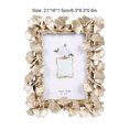 thumbnail image 3 of Baohd 6 Inch Resin Picture Frame Retro Crafts Ginkgo Leaf Mount Frames Home Present Wedding Tabletop Stand Decoration, 3 of 6