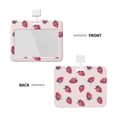 thumbnail image 2 of Cauagu Hand Drawn Strawberry for ID Badge Holder,Badge Holder with Windows Key Card Work Badge Sleeve for Office/ Factory/ID Credit Cards/Proximity Key Cards, 2 of 7