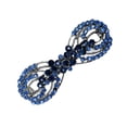 thumbnail image 3 of ziyahi Girls Bowknot Headwears Bridal Wedding Hair Clip Women Spring Hairpin Rhinestone Barrette, 3 of 4
