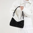 thumbnail image 2 of Stylago Women's Evening Handbag Glitter Sequins Shoulder Purse Tote Ladies Clutch Bags for Wedding Prom Cocktail Party Black, 2 of 6