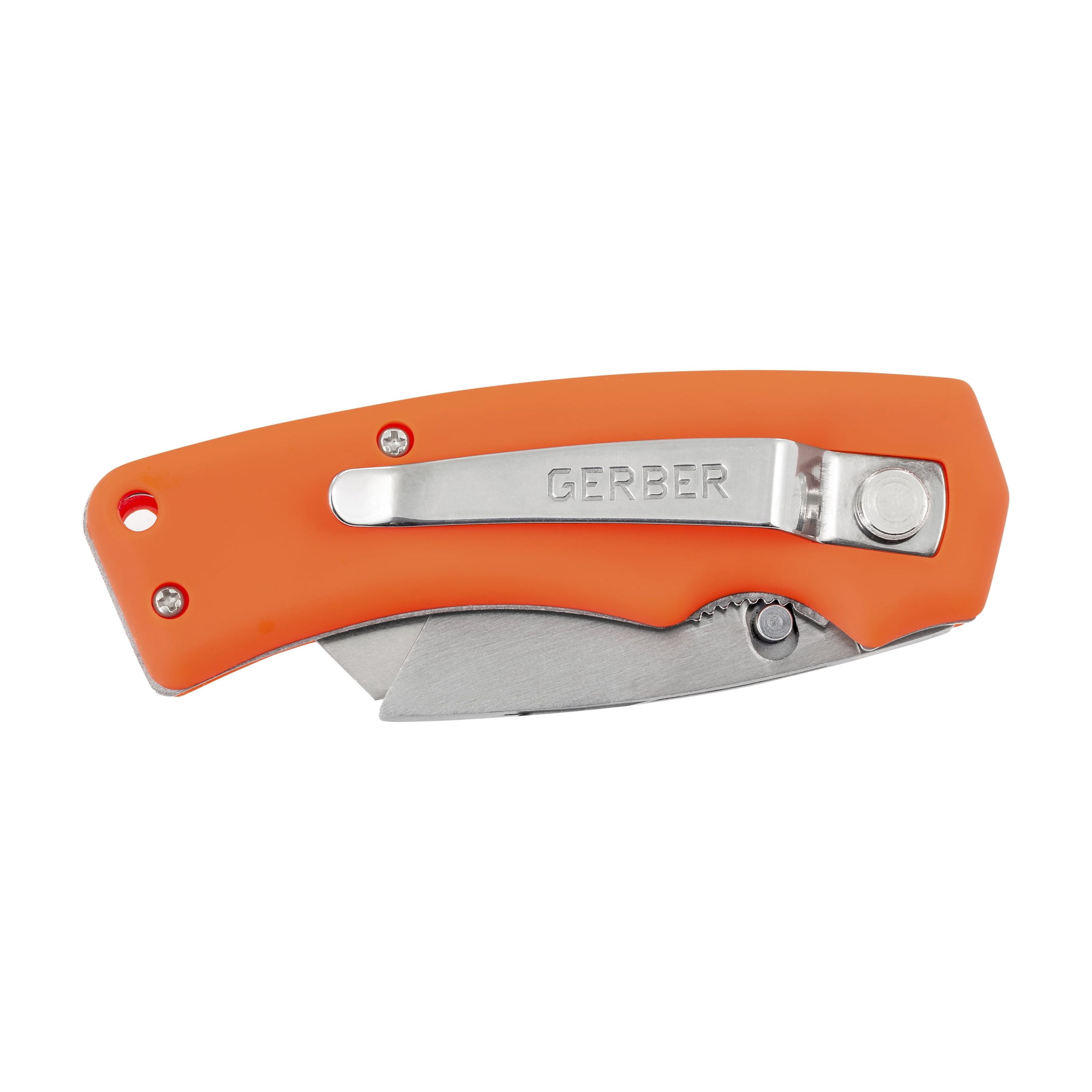 Gerber Gear Edge Exchange-A-Blade Folding Razor Utility Knife - Orange