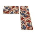 thumbnail image 2 of Patriotic 4th Of July Doormat Set USA Flag Star Non Slide Welcome Mat For Independence Day Front Door Entryway Decor, 2 of 6