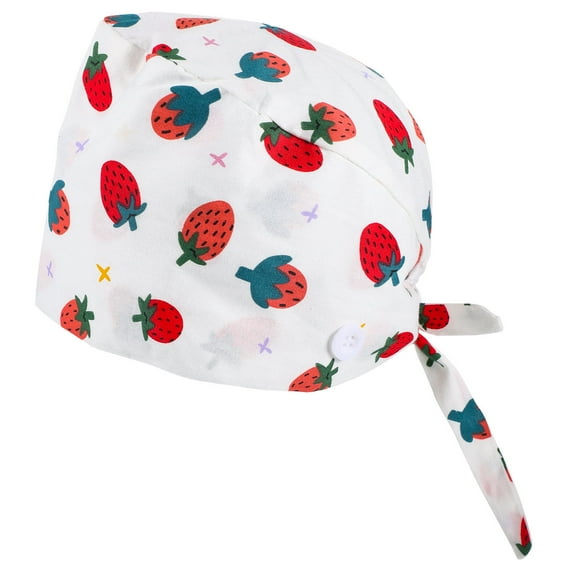 OUNONA Scrub Caps Women Nurse Cap Cotton Multi 1Set Hygiene Maintenance Medical Settings