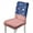 Star American Flag, variant on Xoenoiee Purple Galaxy Print Dining Chair Covers Stretch Chair Slipcovers Anti-Slip Covers for Dining Chair Removable Washable Parsons Kitchen Chair Covers, 1 Set