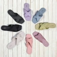 thumbnail image 6 of ROXONI Women Slippers Shower Pool Sandals Criss Cross Bathroom Quick Drying Slippers, 6 of 6