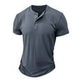 thumbnail image 1 of pstuiky camisetas de hombre, Camiseta deportiva informal de manga larga con solapa y corte entallado para hombre ropa de hombre m, 1 of 4