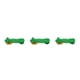 thumbnail image 4 of Sonducket Paquete de 4 carpas Cuerda de viento Luminoso Portátil Senderismo Camping Toldo Lona Toldo Hebillas de cordón fijo A prueba de viento Verde Type1 NO1 Sonducket CBP444632, 4 of 6