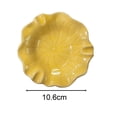 thumbnail image 3 of Ceramic Serving Tray Diffuser Ceramic Plate Beauty Shop Aroma Dish Essential Oil Yellow, 3 of 9
