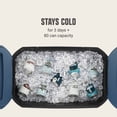 thumbnail image 4 of Coleman Flex 'N Go 52 QT Cooler, Large Portable Cooler for Camping, Sapphire, 4 of 7