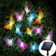 thumbnail image 1 of 12/20/30 Led Solar Butterfly Fairy String Lights Impermeable Decoración de jardín Light3.8M 12LED esquí esquí Gafas de esquí, 1 of 5
