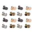 thumbnail image 3 of Button Stud, 40 Pcs Easy Installation Wide Applications Brass Leather Rivets  For DIY For Belts, 3 of 8