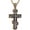 Orthodox Cross-Gold, variant on Eastern Orthodox Cross Necklace for Men, Retro Byzantine Jesus Crucifix Pendant, Religious Christian Faith Jewelry & Meaningful Holiday Gift for Him