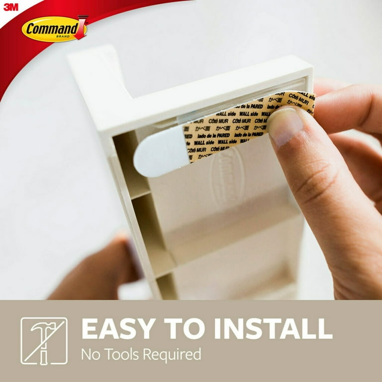 Command Picture Ledge Quartz Damage Free Decorating 1 Ledge and 10 Command Strips Walmart