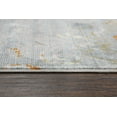 thumbnail image 2 of Gatney Rugs Harvard Area Rug PRI106 Blue/Gray Petals Vines 8' 10" x 11' 10" Rectangle, 2 of 2