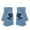 Light Blue, variant on Likimi Toddler Kids Boys Girls Gloves Cartoon Print Thick Cute Thermal Gloves Fall Winter Gloves Size 4-10 Years Grey