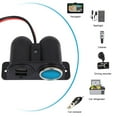 thumbnail image 4 of Vensio -Multi-Port Car Cigarette Lighter Socket Splitter with Dual USB Charging Ports, 12V/24V Power Adapter with Intelligent Identification and Overload Protection, 4 of 6