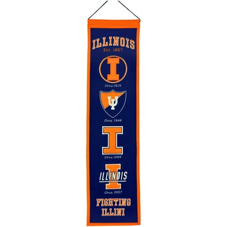 NCAA Heritage Banner, University of Illinois Fighting Illini