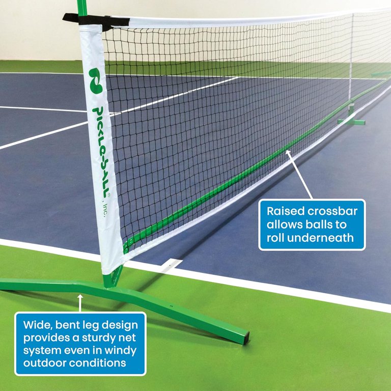 Ultimate Portable Pickleball Net System - 10ft Tournament Grade, Adjustable For Indoor & Outdoor