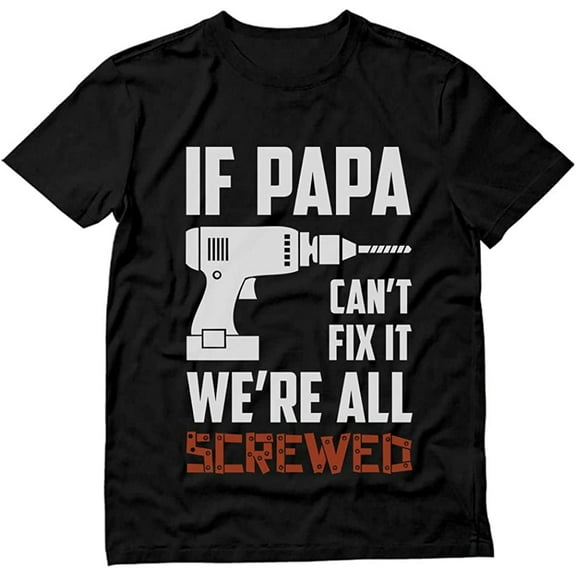 Papa Shirt Fathers Day Dad Gifts from Daughter Son Grandpa Dads Funny Shirts