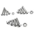 thumbnail image 4 of 440pcs M3 M4 M5 Stainless Steel SS304 Hex Socket Button Head Bolts Screws and Nuts Assortment, 4 of 5