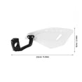 thumbnail image 2 of IDEANATEGRATE 1Par Accesorios Para Motocicleta Guardamanos Con Protección Robusta, 2 of 8